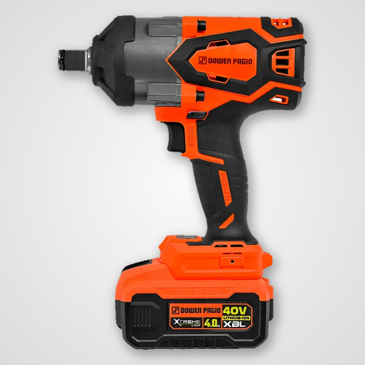 Llave Impacto 3/4" Brushless - Batería 40V - 1.700Nm - Dowen Pagio