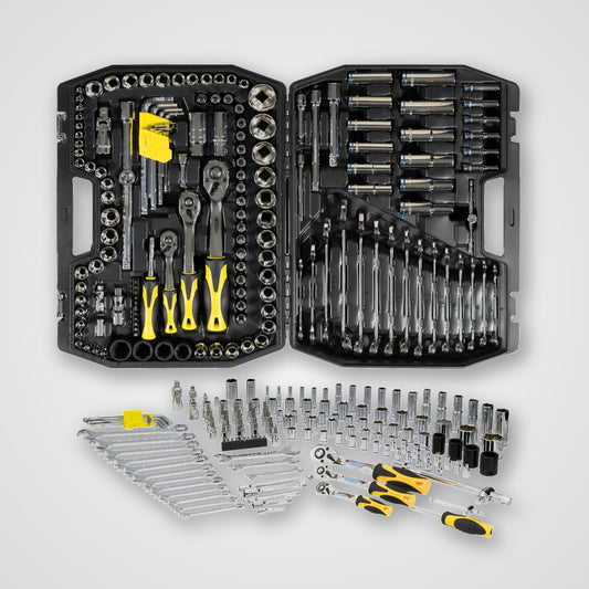Juego Bocallave 150 Pcs 1/4-3/8-1/2 - Crossmaster