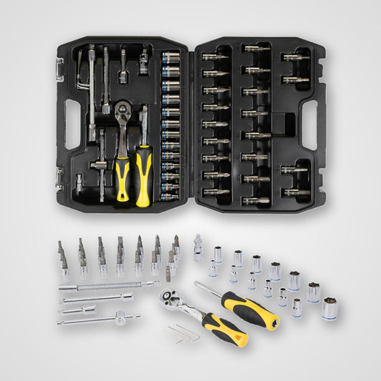 Juego Bocallave 45 Pcs 1/4 - Crossmaster