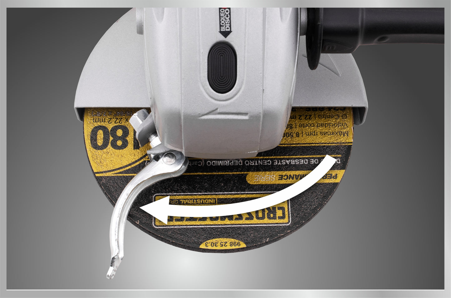 Amoladora Angular Industrial 180mm 2300W Magnum - Dowen Pagio