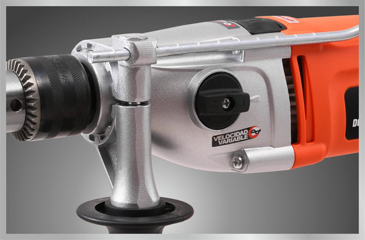 Taladro Percutor 13mm 1100W 2 Vel. - Dowen Pagio