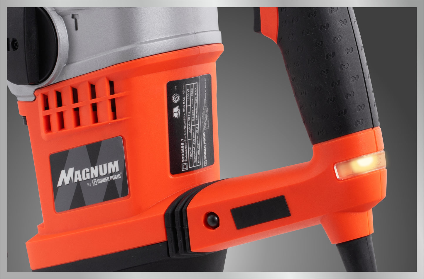 Rotomartillo Uso Intensivo 1250W 40mm - Dowen Pagio