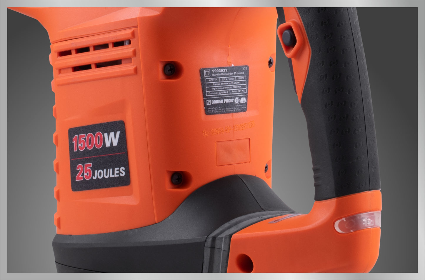 Martillo Demoledor 25J 1500W - Dowen Pagio