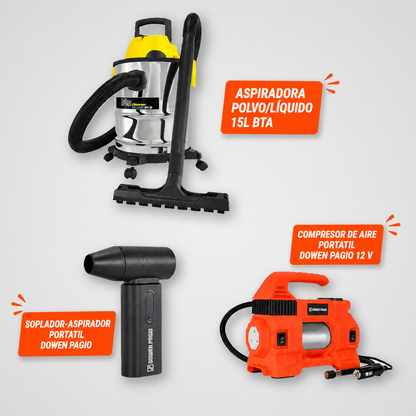 COMBO AUTOMOVIL PORTATIL PROFESIONAL