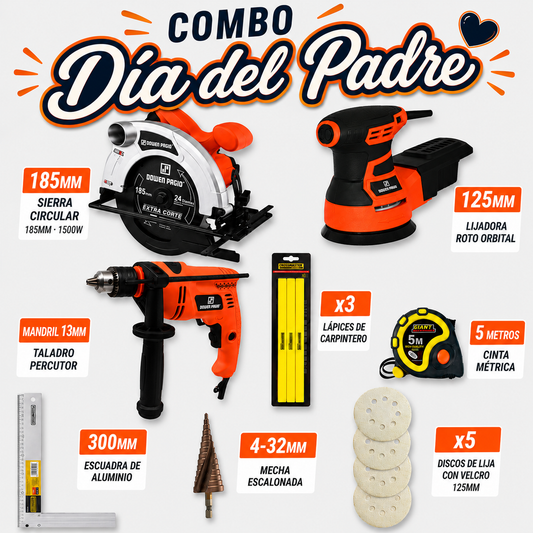 COMBO CARPINTERO ELÉCTRICO PROFESIONAL - DOWEN PAGIO