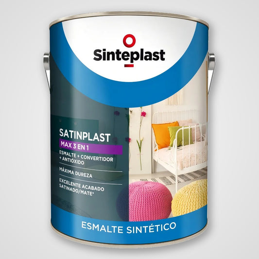 Balde Sintetico Blanco x4 litros