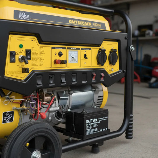 Grupo Electrógeno 6500W 15HP GM7500AE- BTA