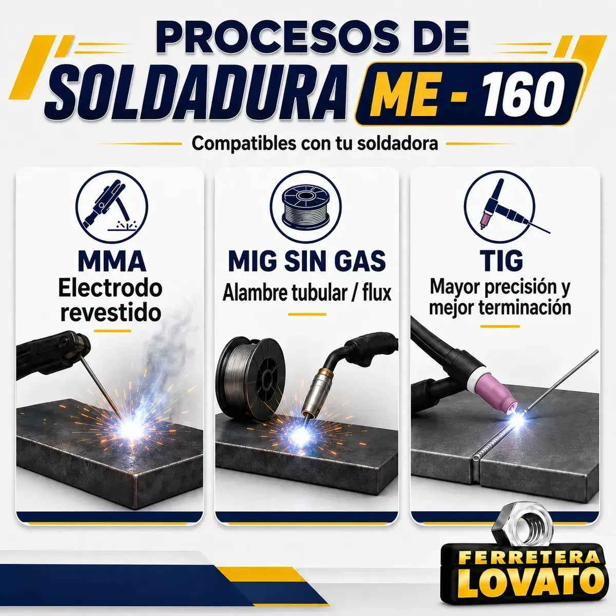 COMBO HERRERO PROFESIONAL + SOLDADORA 3 EN 1
