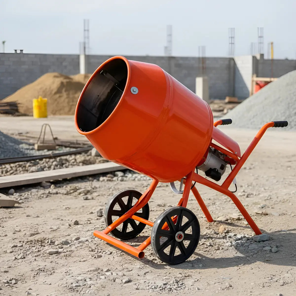 HORMIGONERA 130L MOTOR 1HP REFORZADA