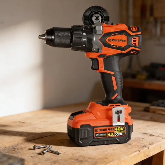 Taladro Atornillador Con Percutor 13mm A Bateria 40V - Dowen Pagio