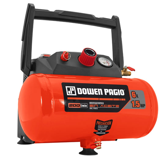 Compresor Aire Sin Aceite 1.5HP 6L - Dowen Pagio