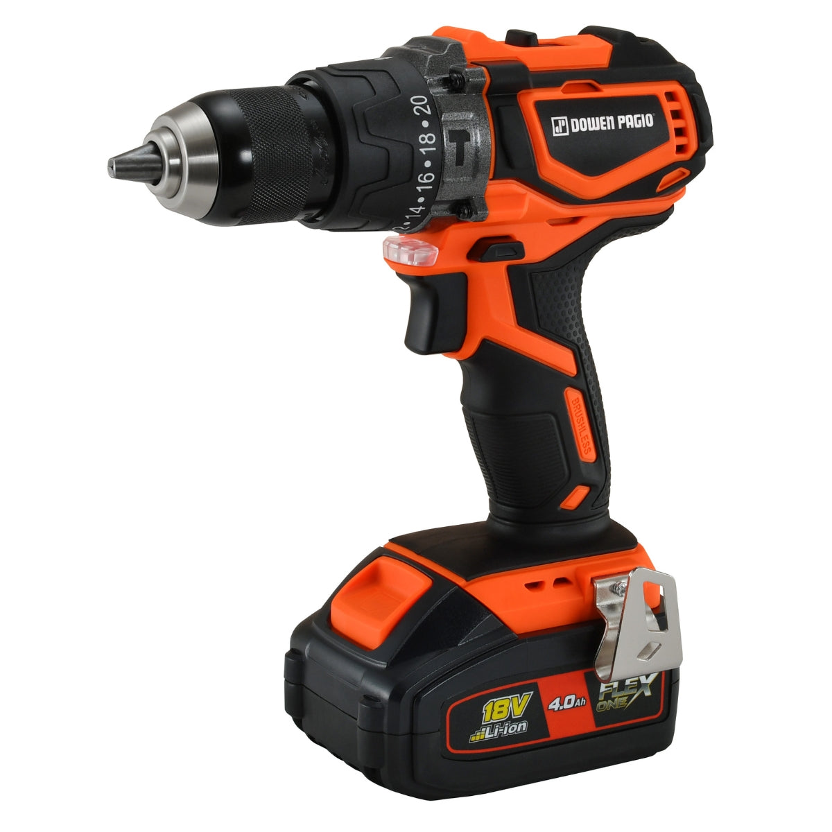Taladro Atornillador Percutor Brushless 18V - Dowen Pagio