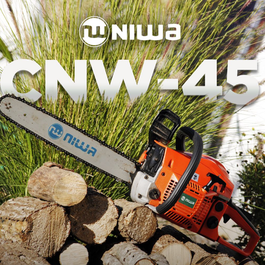 NIWA - MOTOSIERRA 45CC - ESPADA 18" -  CNW45
